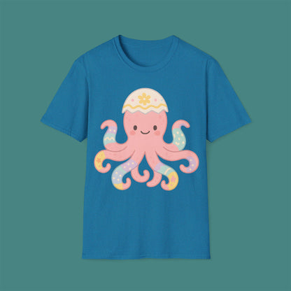 Easter Octopus Unisex T-Shirt