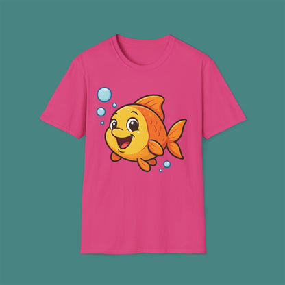Cartoon Cute Fish Unisex T-Shirt