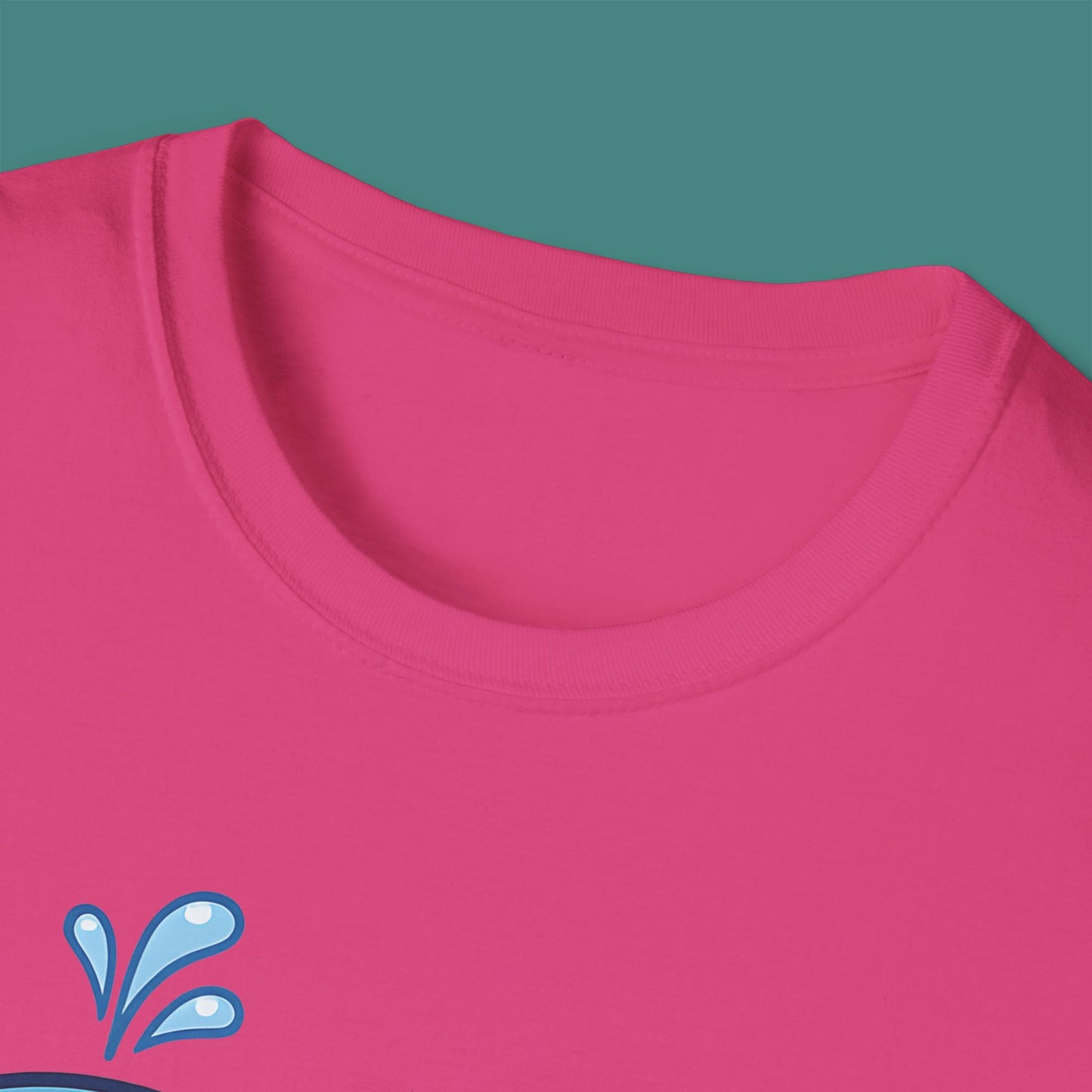 Cartoon Cute Whale Unisex T-Shirt