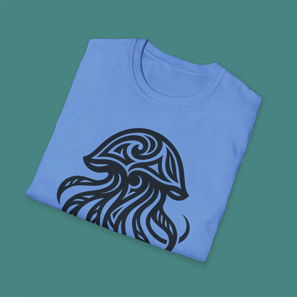 Tribal Tattoo Jellyfish Unisex T-Shirt