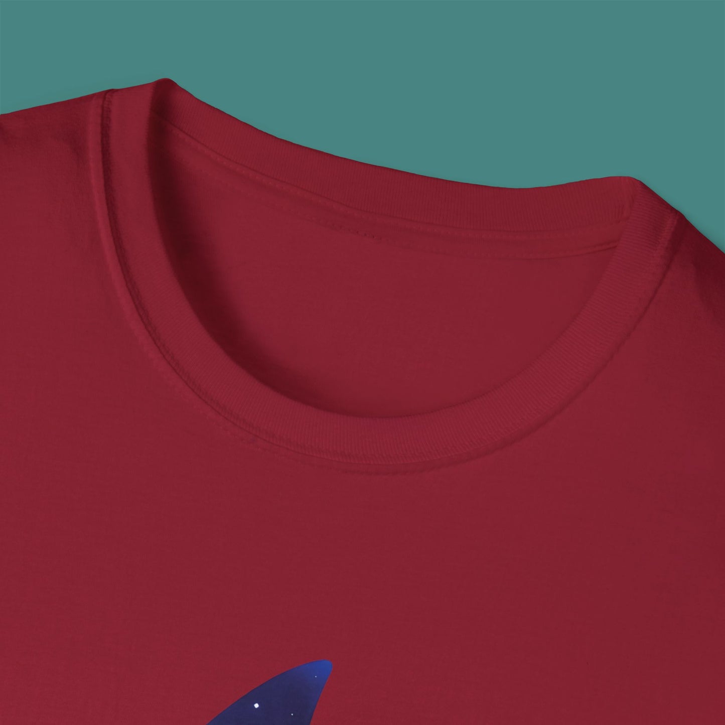 Cosmic Galaxy Shark Unisex T-Shirt