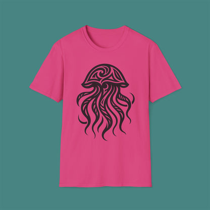 Tribal Tattoo Jellyfish Unisex T-Shirt