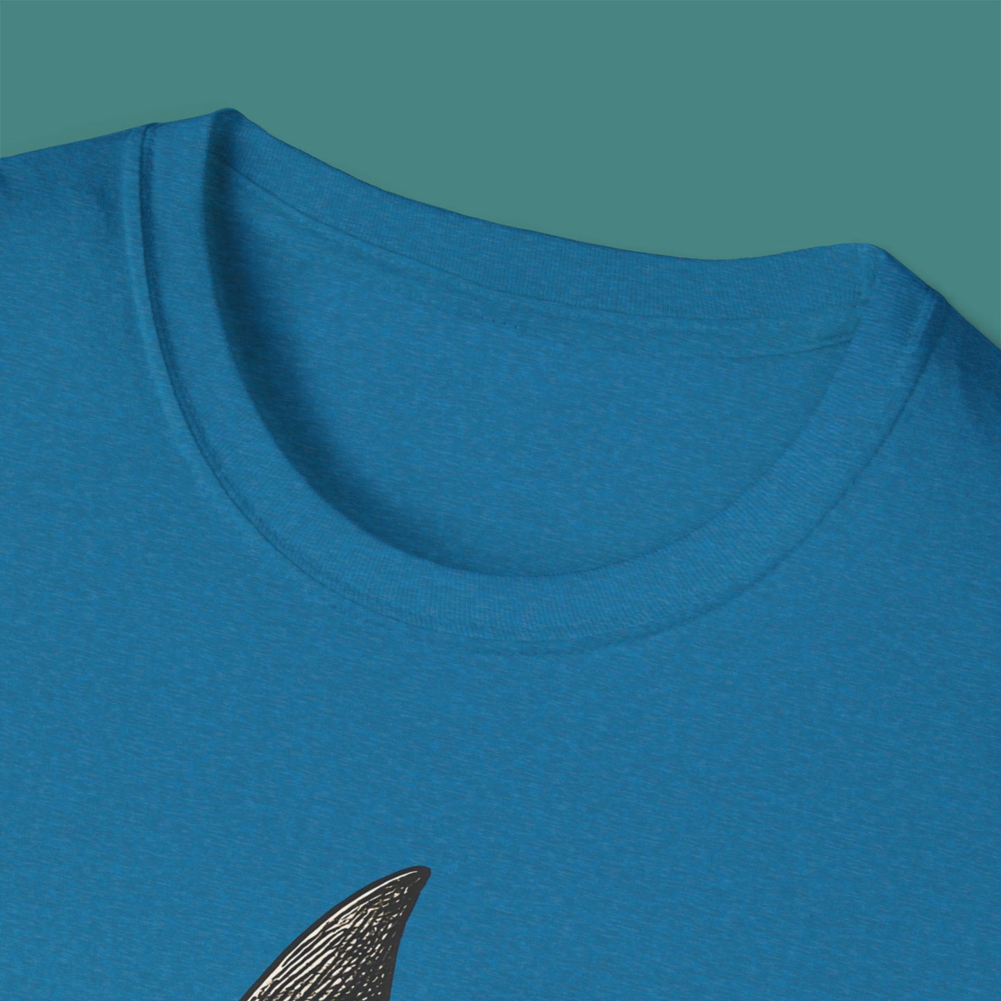 Vintage Etching Shark Unisex T-Shirt