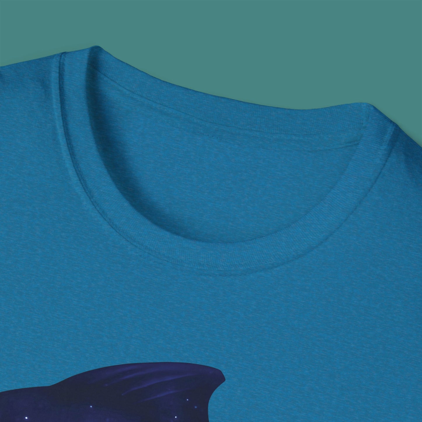 Cosmic Galaxy Fish Unisex T-Shirt