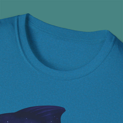 Cosmic Galaxy Fish Unisex T-Shirt