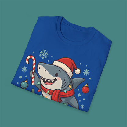 Christmas Shark Unisex T-Shirt