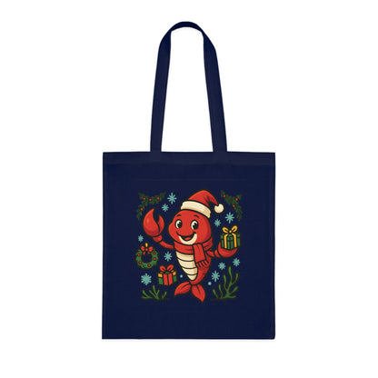 Christmas Lobster Tote Bag