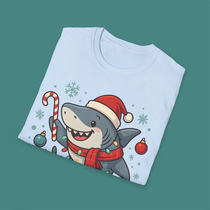 Christmas Shark Unisex T-Shirt