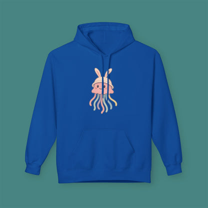 Easter Jellyfish Fleece Unisex Hoodie