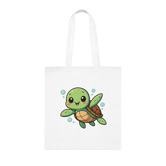 Cartoon Cute Turtle Tote Bag