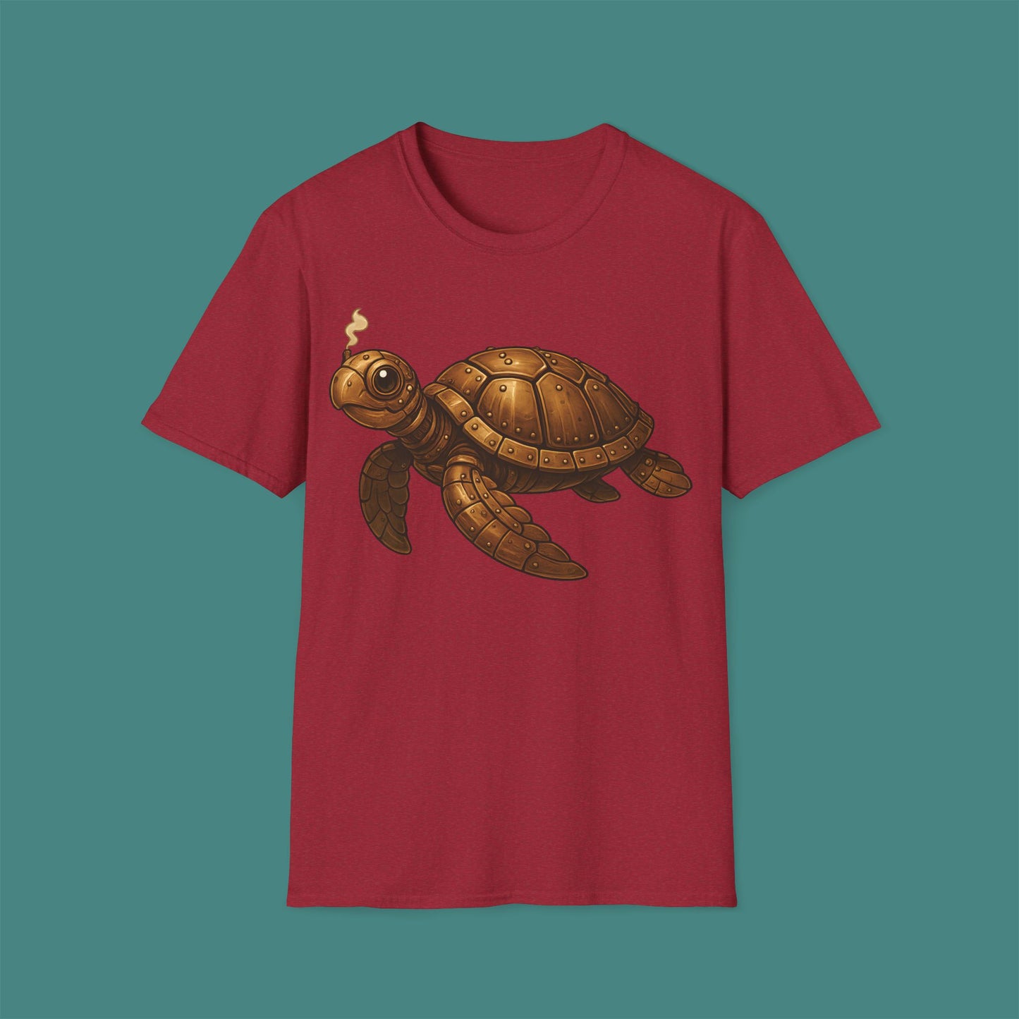 Steampunk Mechanical Turtle Unisex T-Shirt