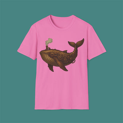 Steampunk Mechanical Whale Unisex T-Shirt