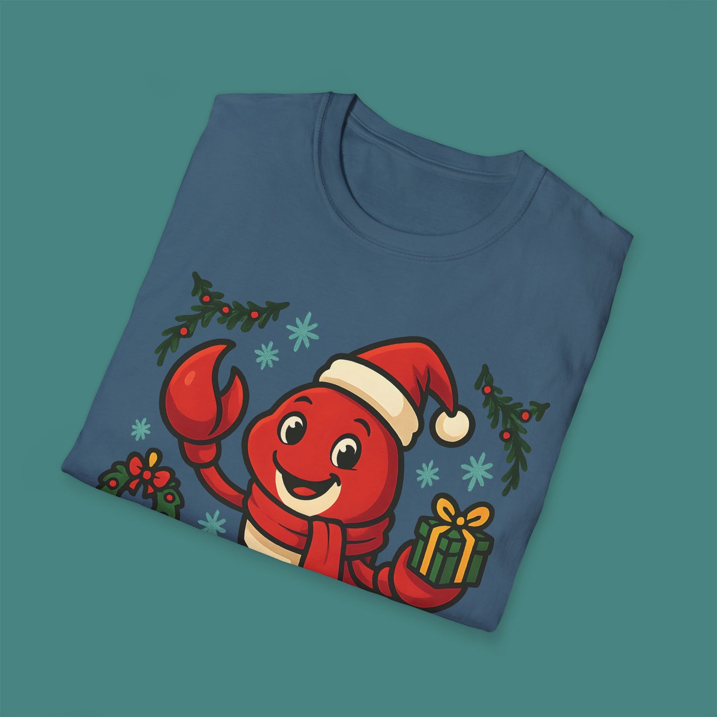Christmas Lobster Unisex T-Shirt