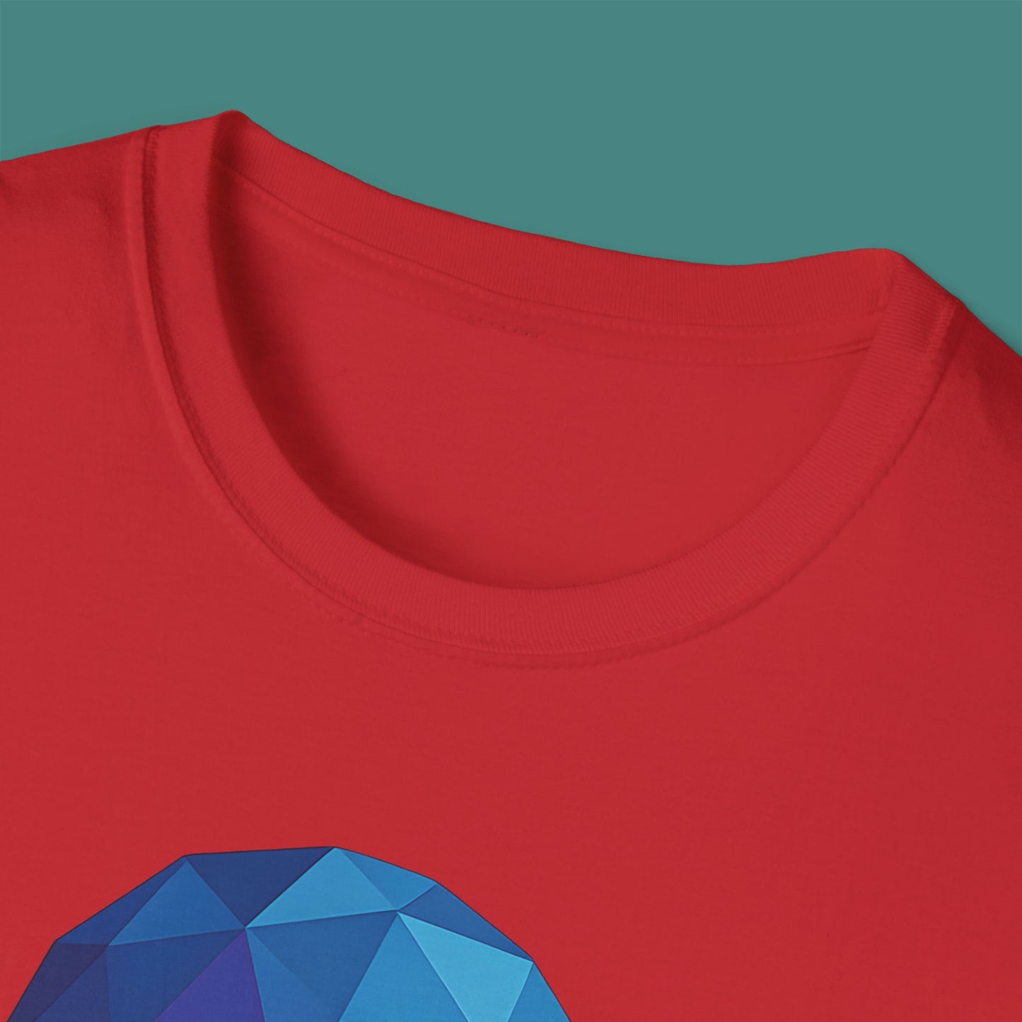 Geometric Polygon Jellyfish Unisex T-Shirt