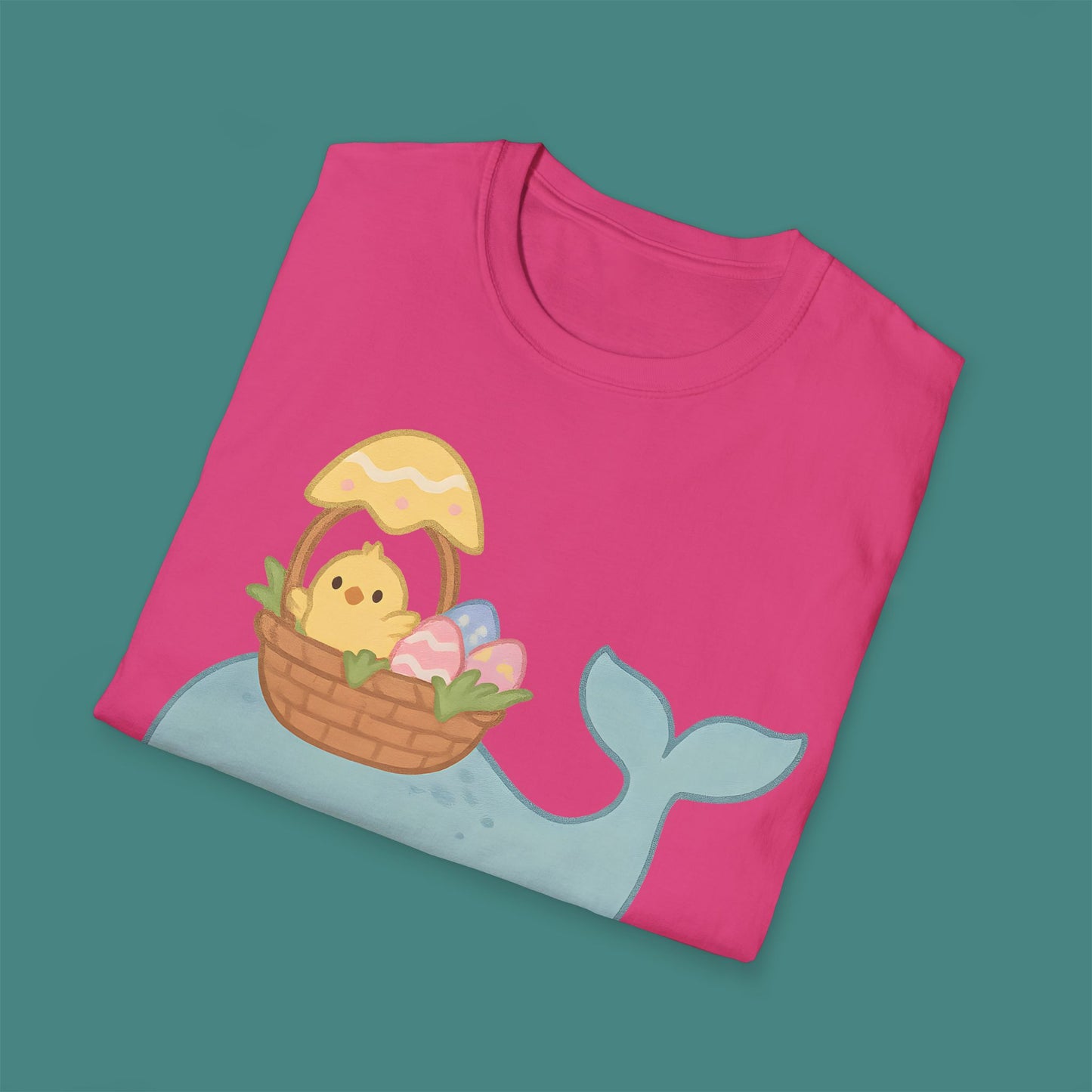 Easter Whale Unisex T-Shirt