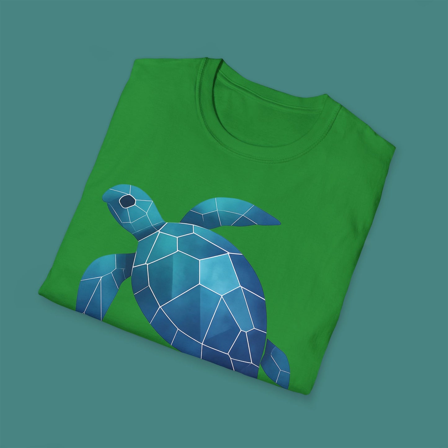 Geometric Polygon Turtle Unisex T-Shirt