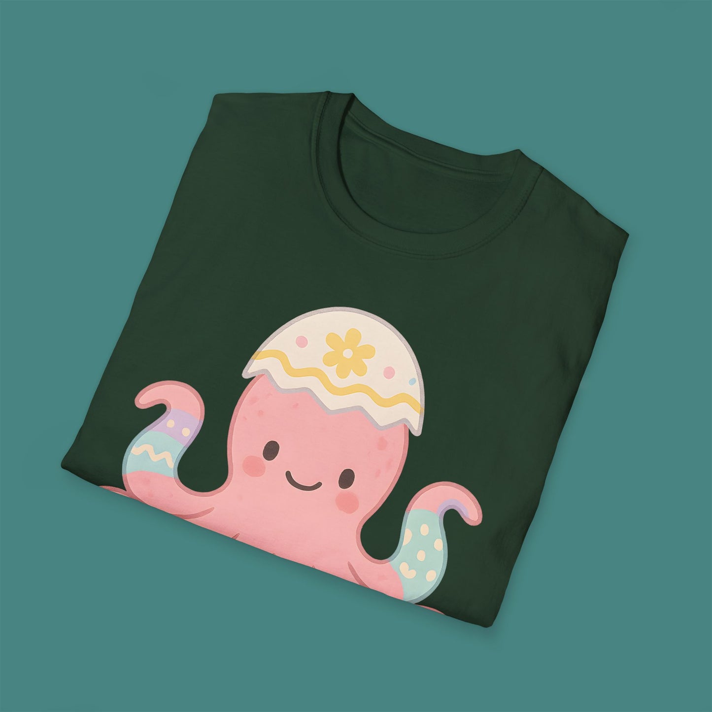 Easter Octopus Unisex T-Shirt