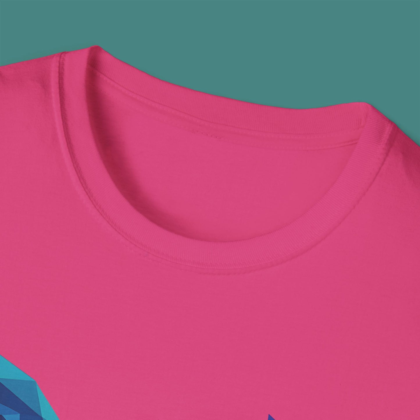 Geometric Polygon Whale Unisex T-Shirt