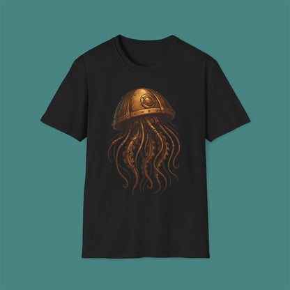Steampunk Mechanical Jellyfish Unisex T-Shirt