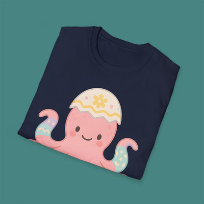 Easter Octopus Unisex T-Shirt