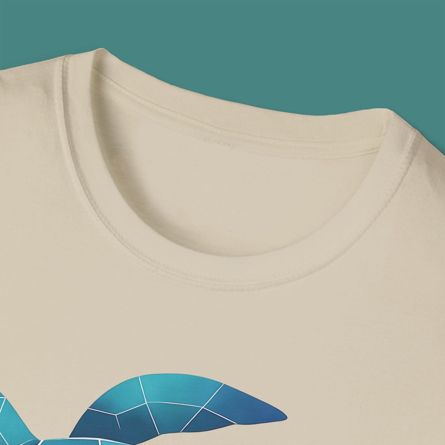 Geometric Polygon Turtle Unisex T-Shirt