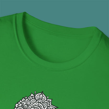 Intricate Mandala Seahorse Unisex T-Shirt