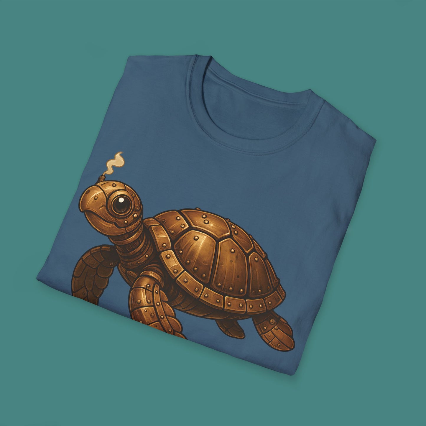 Steampunk Mechanical Turtle Unisex T-Shirt