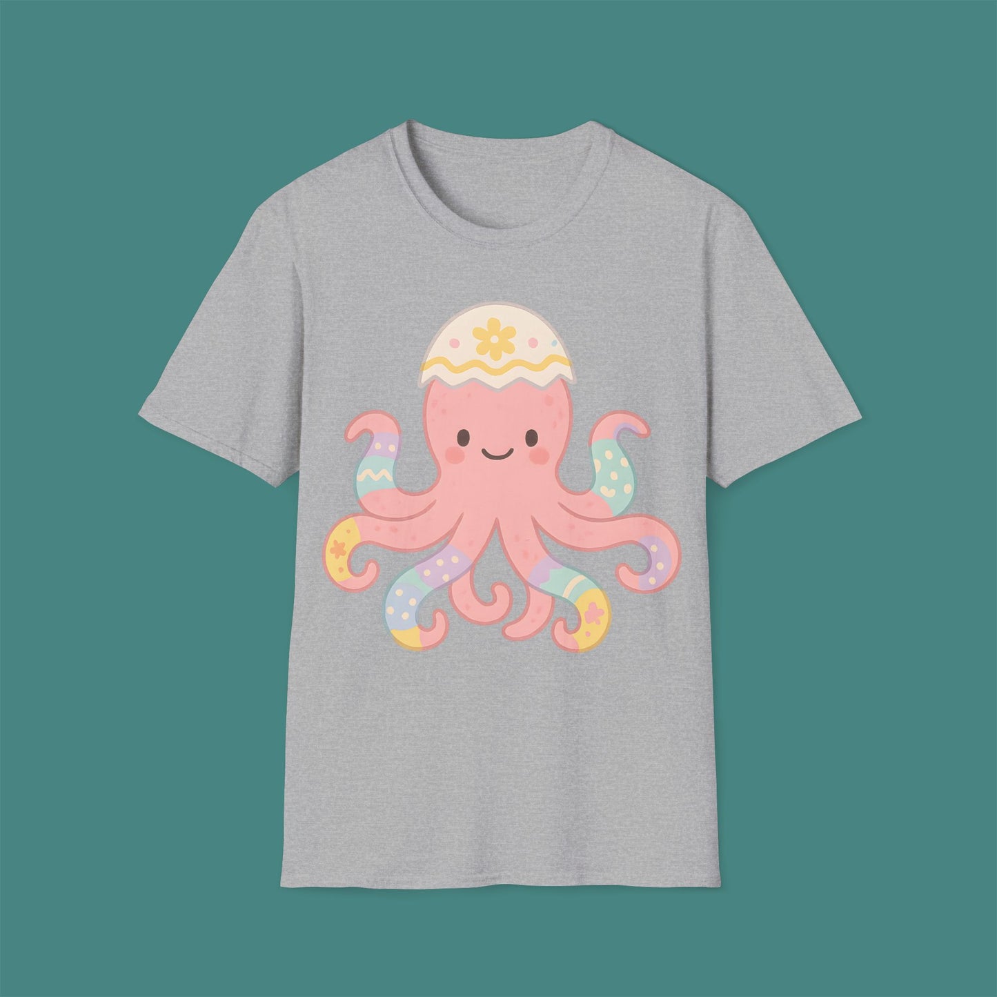 Easter Octopus Unisex T-Shirt
