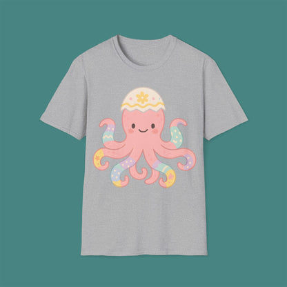 Easter Octopus Unisex T-Shirt