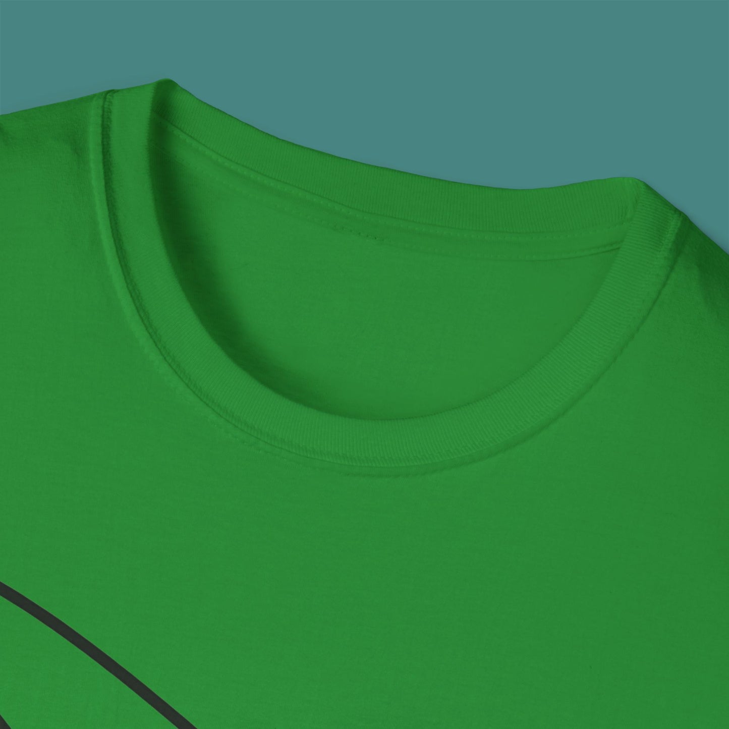 Minimalist Line Art Whale Unisex T-Shirt