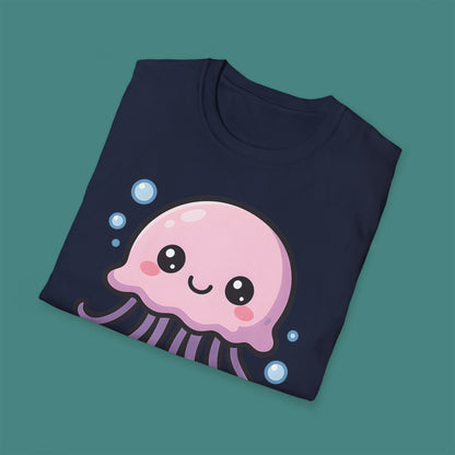 Cartoon Cute Jellyfish Unisex T-Shirt