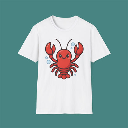 Cartoon Cute Lobster Unisex T-Shirt