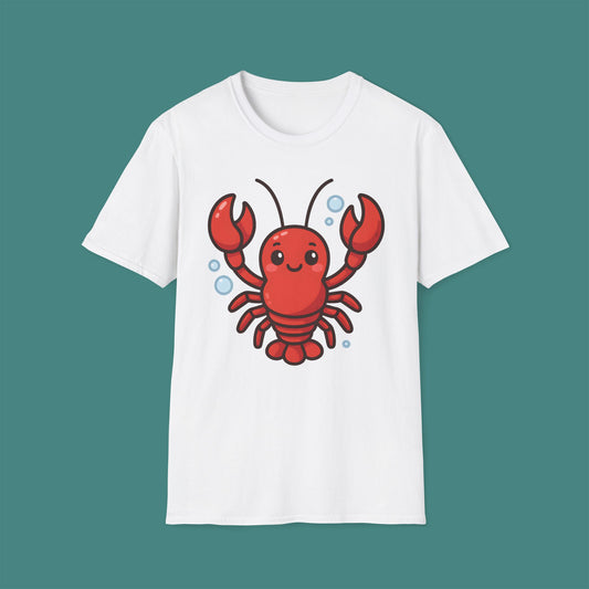 Cartoon Cute Lobster Unisex T-Shirt