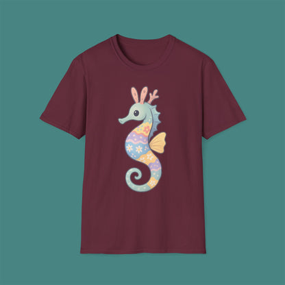 Easter Seahorse Unisex T-Shirt