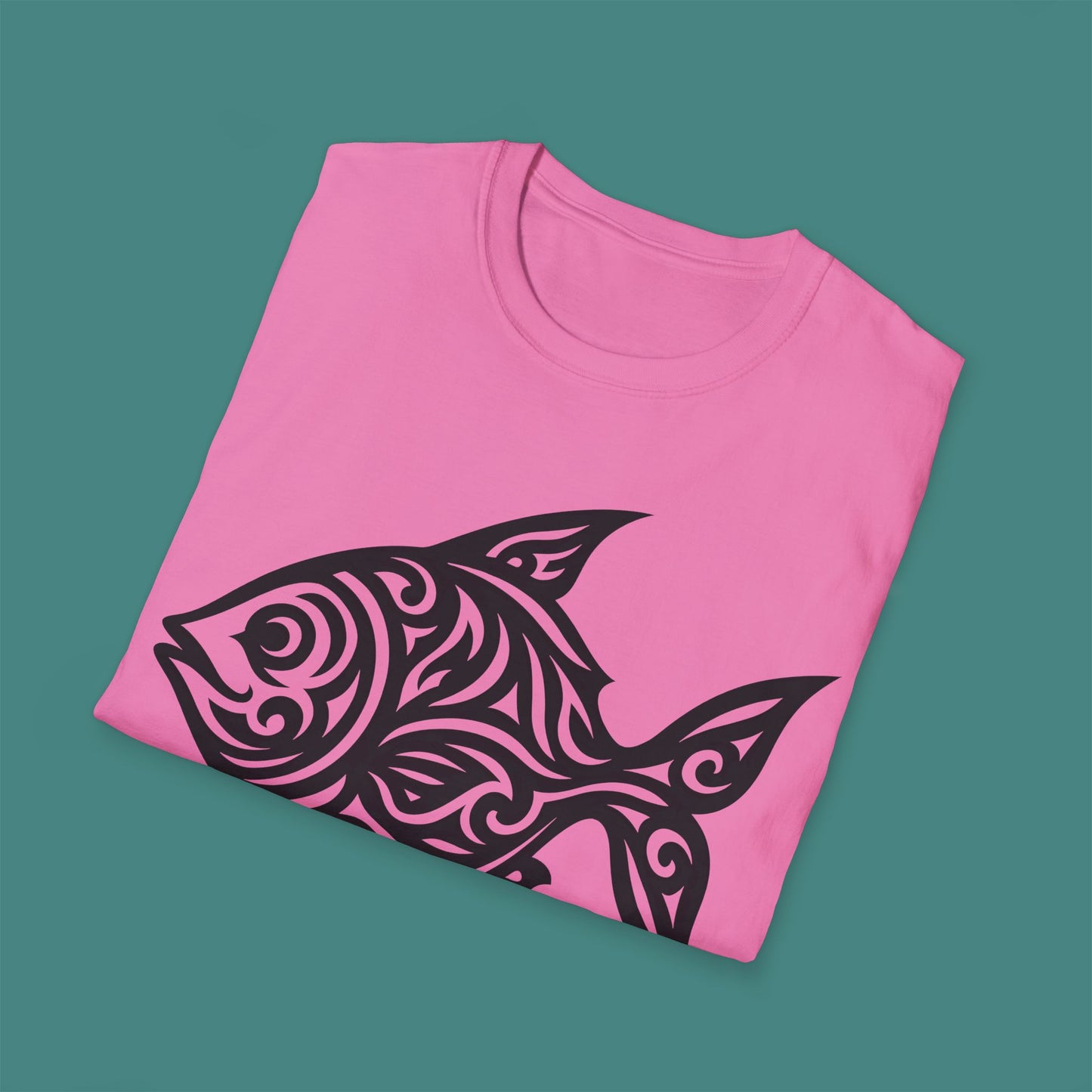 Tribal Tattoo Fish Unisex T-Shirt
