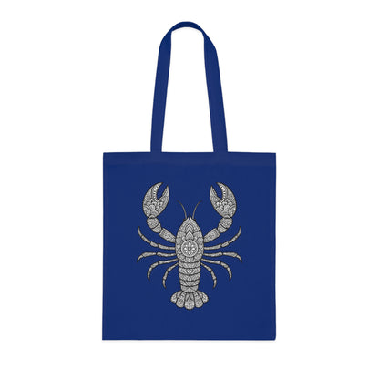 Intricate Mandala Lobster Tote Bag