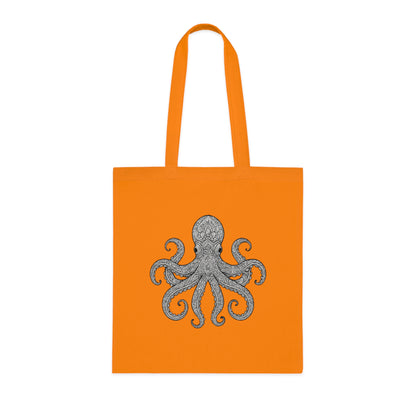 Intricate Mandala Octopus Tote Bag