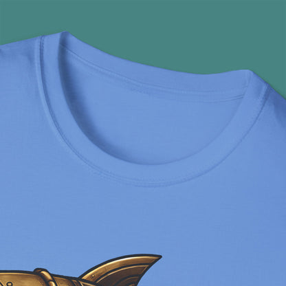 Steampunk Mechanical Shark Unisex T-Shirt