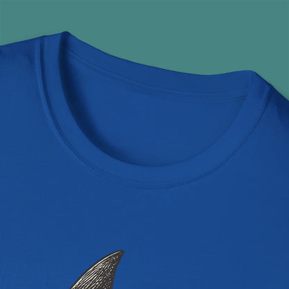 Vintage Etching Shark Unisex T-Shirt