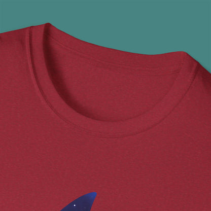 Cosmic Galaxy Shark Unisex T-Shirt