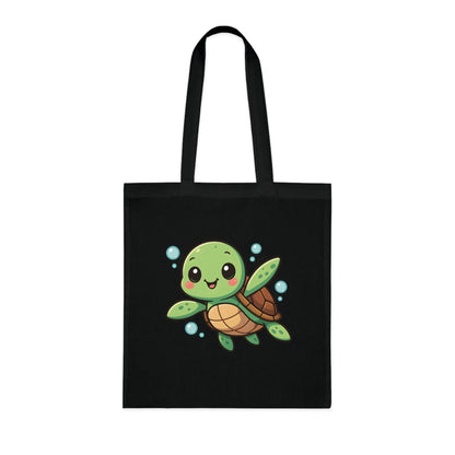 Cartoon Cute Turtle Tote Bag