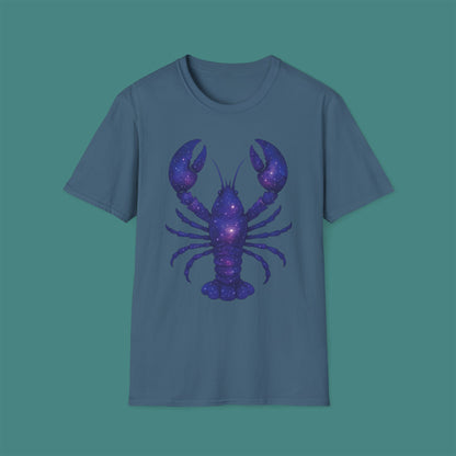 Cosmic Galaxy Lobster Unisex T-Shirt