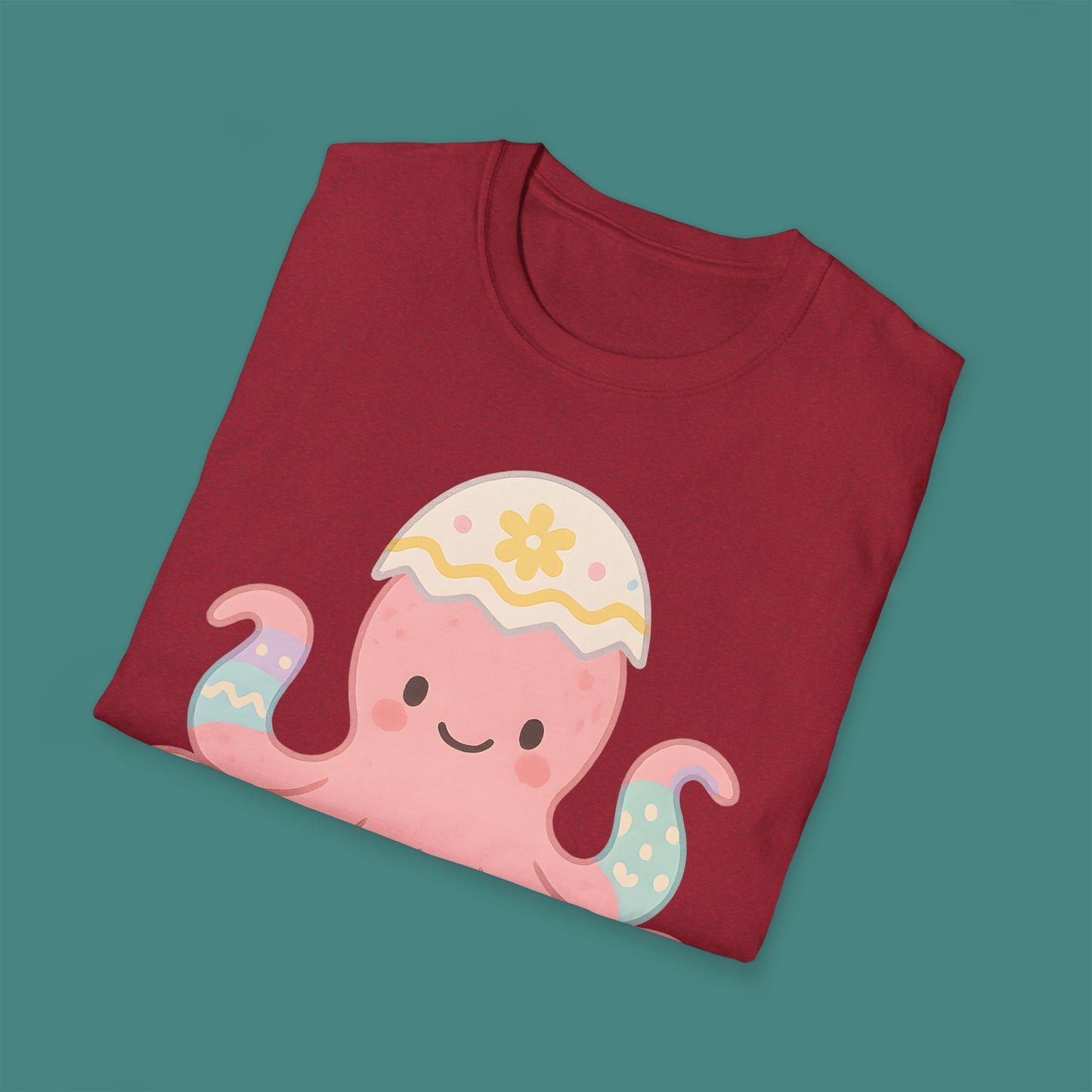 Easter Octopus Unisex T-Shirt