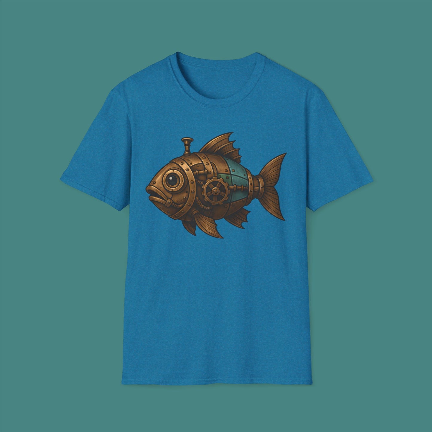Steampunk Mechanical Fish Unisex T-Shirt