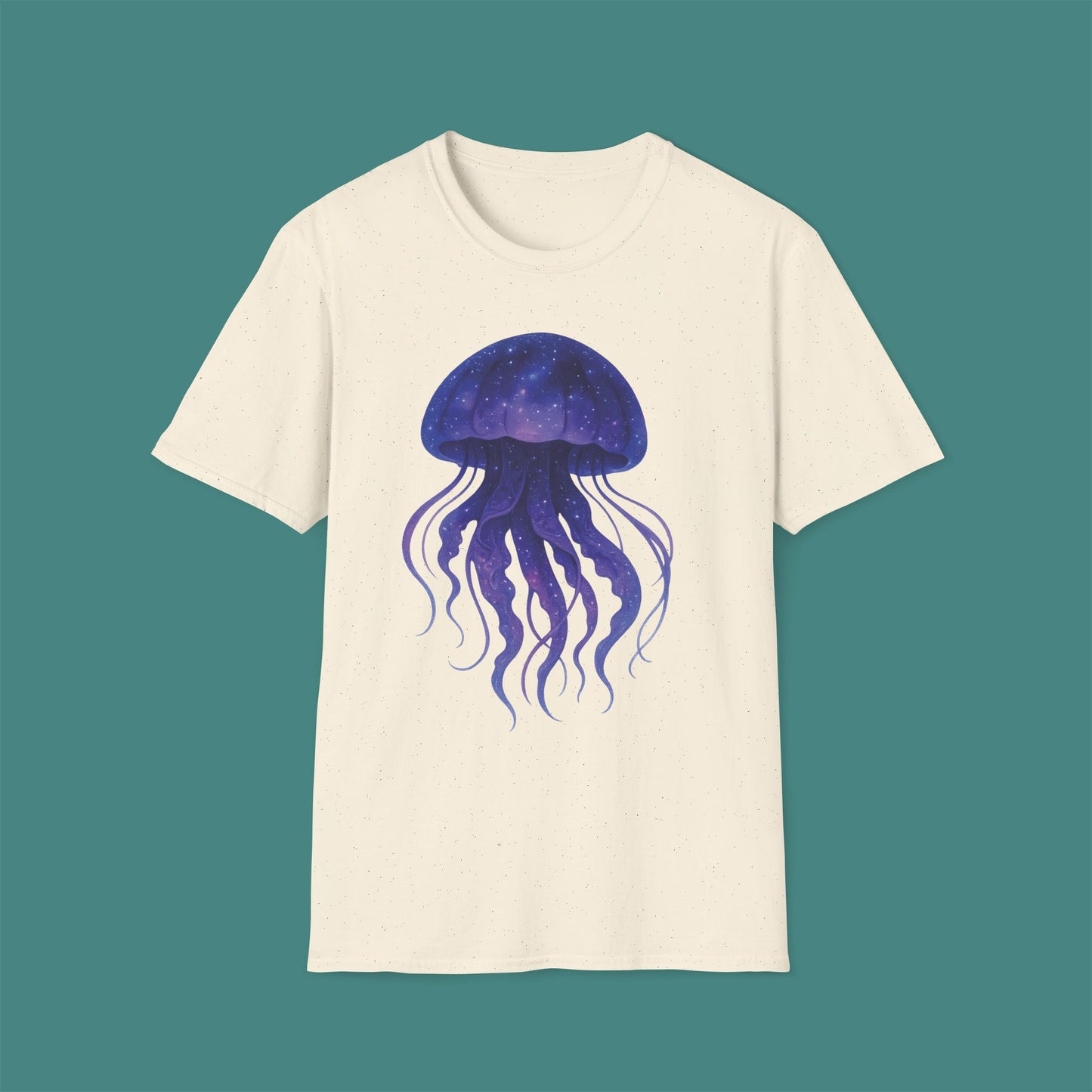 Cosmic Galaxy Jellyfish Unisex T-Shirt
