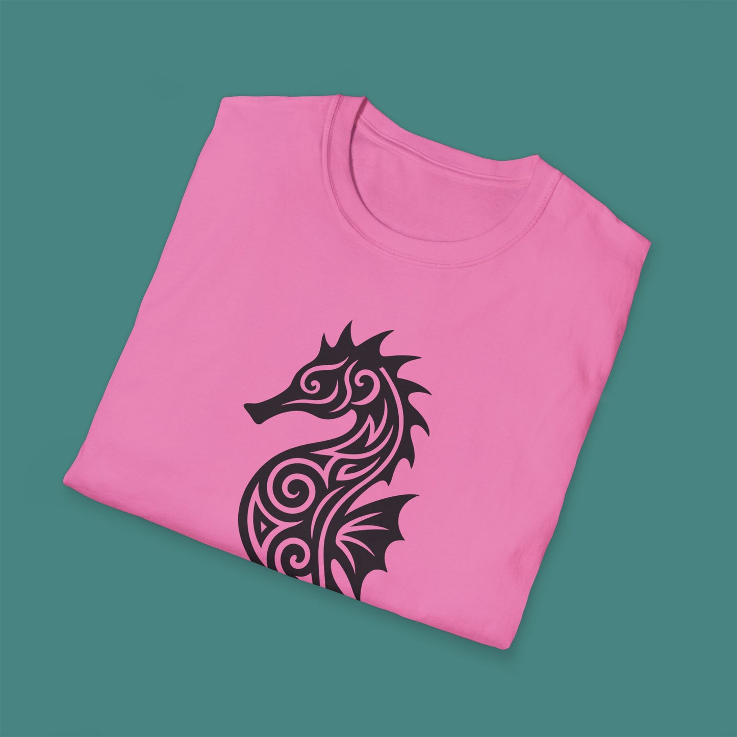 Tribal Tattoo Seahorse Unisex T-Shirt
