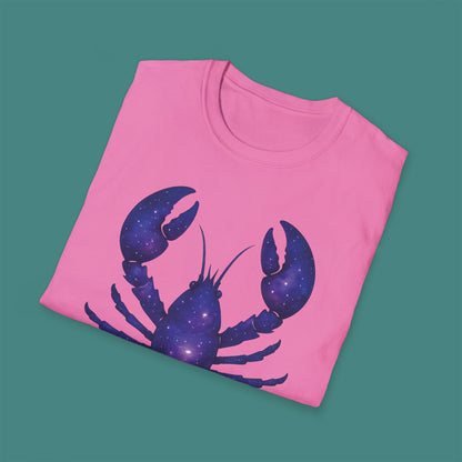 Cosmic Galaxy Lobster Unisex T-Shirt