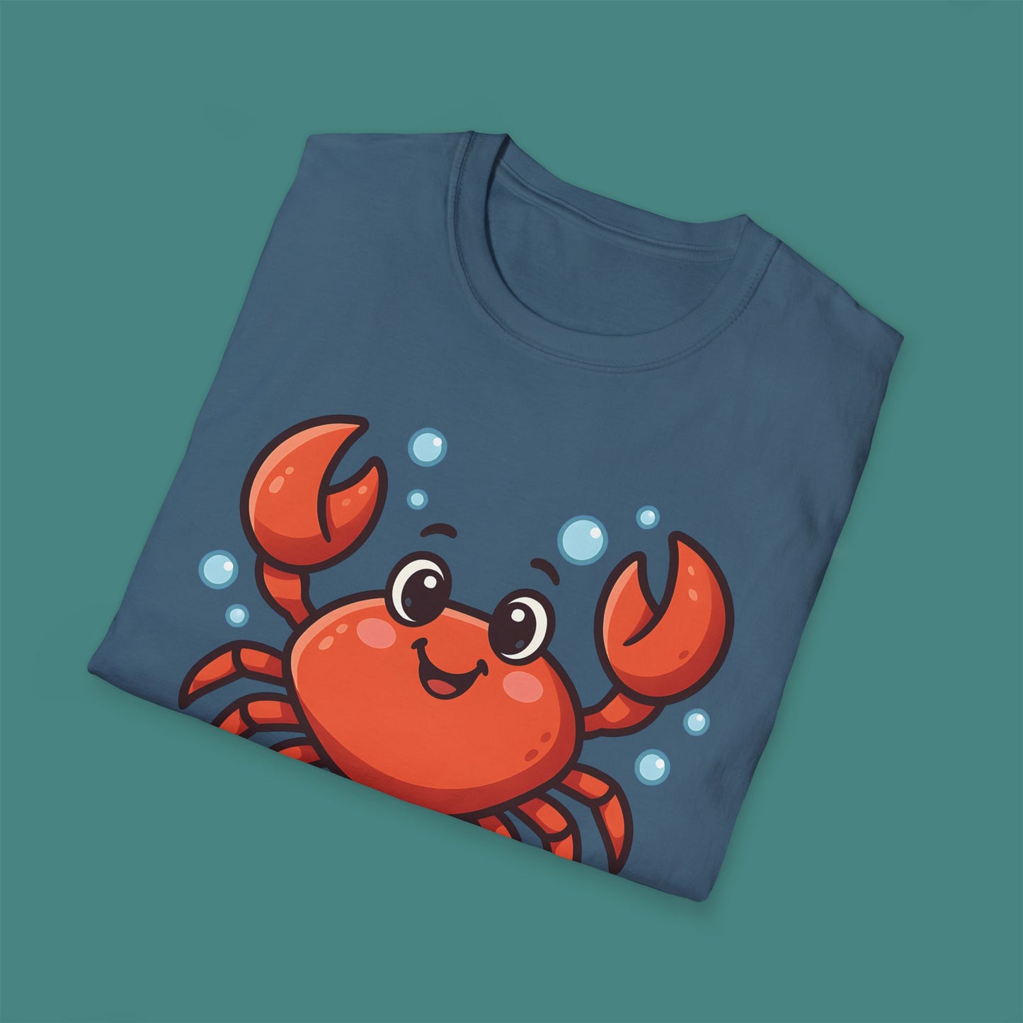 Cartoon Cute Crab Unisex T-Shirt
