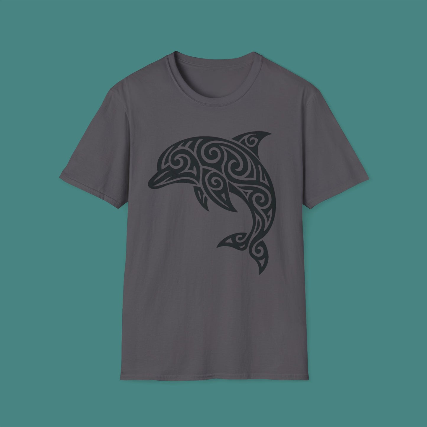 Tribal Tattoo Dolphin Unisex T-Shirt