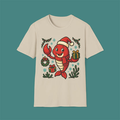 Christmas Lobster Unisex T-Shirt